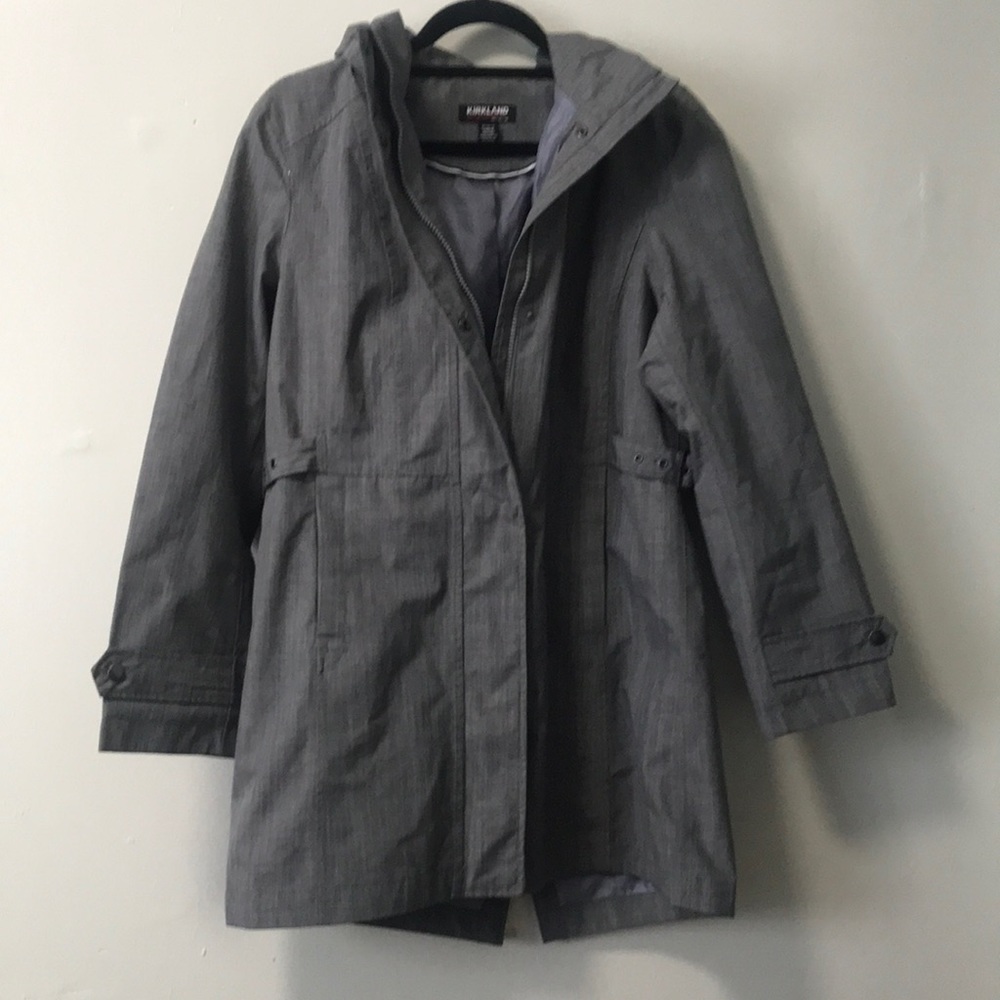 Kirkland Grey raincoat